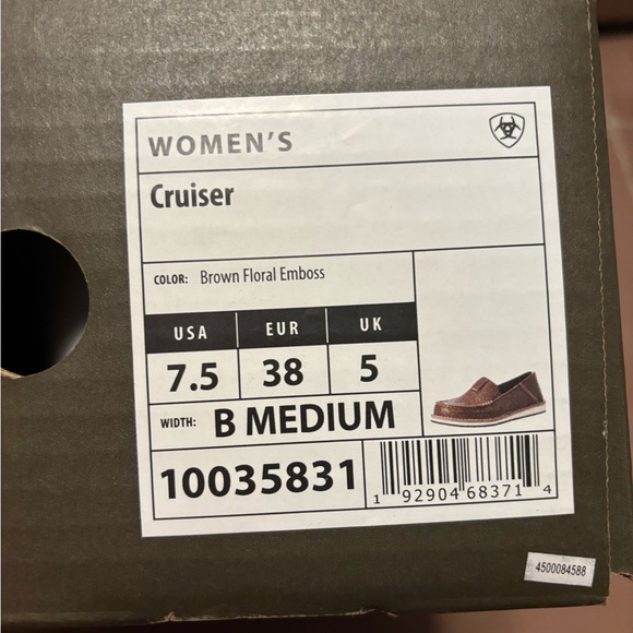 Ariat Women’s  Brown Leather Loafers - Picture 8 of 8